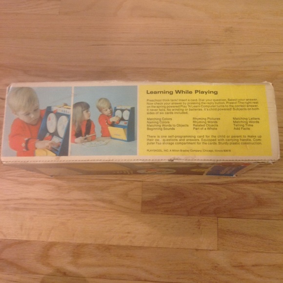 Vintage Playskool computer toy - Picture 5 of 5
